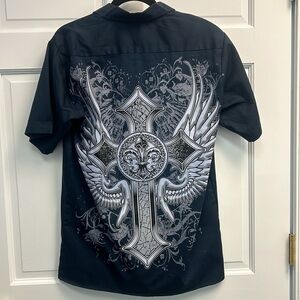 Pacific West Navy Bike Week Daytona Beach 2012 Shop Shirt Unisex Medium